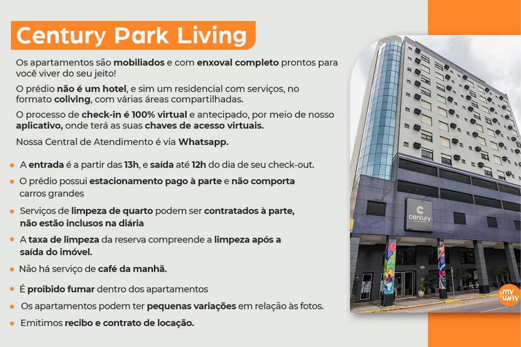 Coliving Century Park By My Way Villa Porto Alegre Exterior foto
